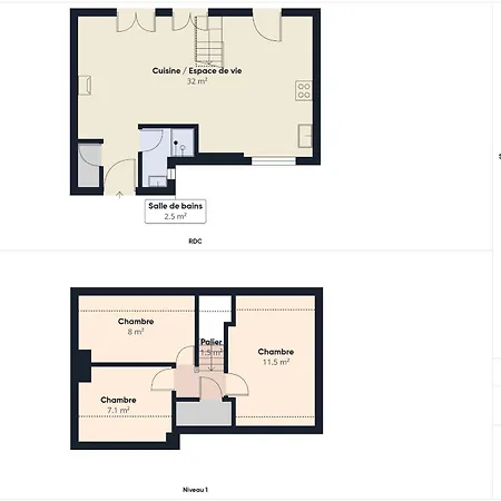 Maison 6 Pers, A 400 M, Jardin Prive Tatil Evi